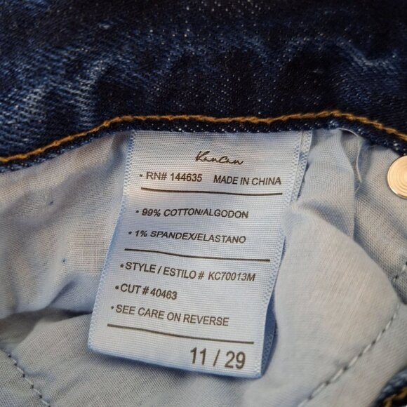 KanCan Mordekaiser High Rise Straight Leg Dad Jeans 11/29 - Picture 5 of 7